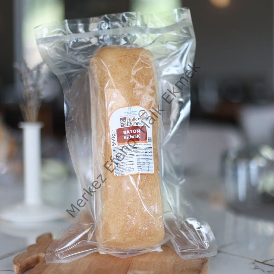 glutensiz baton ekmek 550 gr | Merkezefendi Halk Ekmek