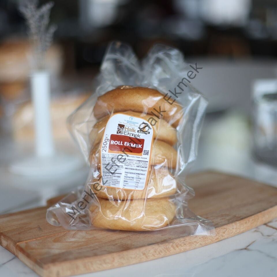 glutensiz roll ekmek 250 gr | Merkezefendi Halk Ekmek