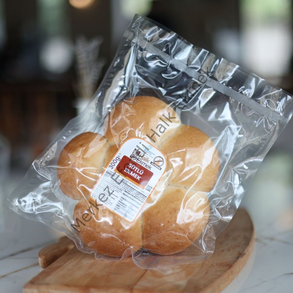 glutensiz sütlü ekmek 300 gr | Merkezefendi Halk Ekmek