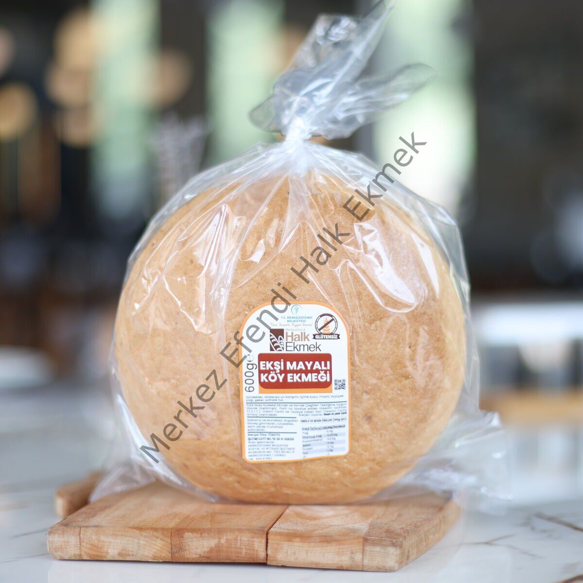 glutensiz ekşi mayalı köy ekmeği 600 gr | Merkezefendi Halk Ekmek