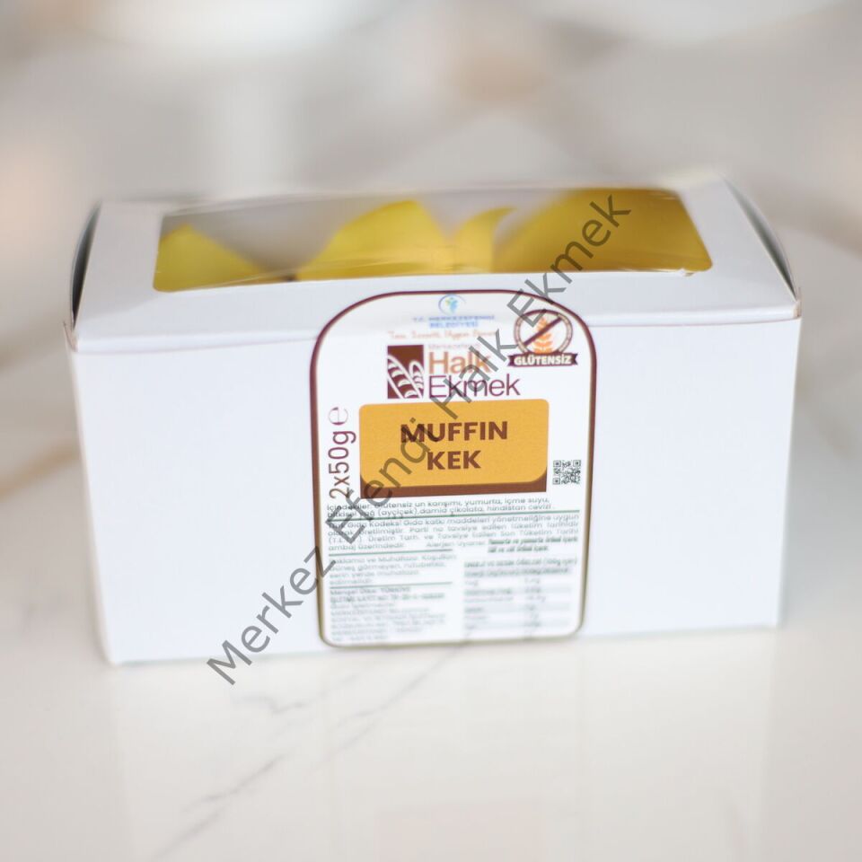 glutensiz muffin kek 2x50 gr | Merkezefendi Halk Ekmek