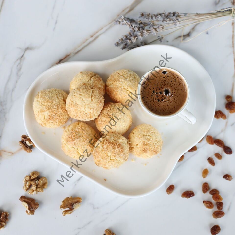 glutensiz hindistan cevizli kurabiye 250 gr