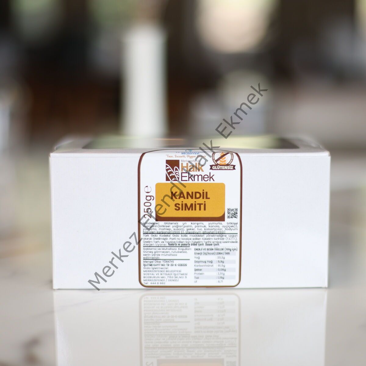 glutensiz kandil simidi 250 gr | Merkezefendi Halk Ekmek
